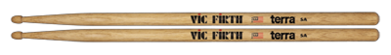 VIC FIRTH Drum Sticks, Terra Serie, 5AT, Wood Tip