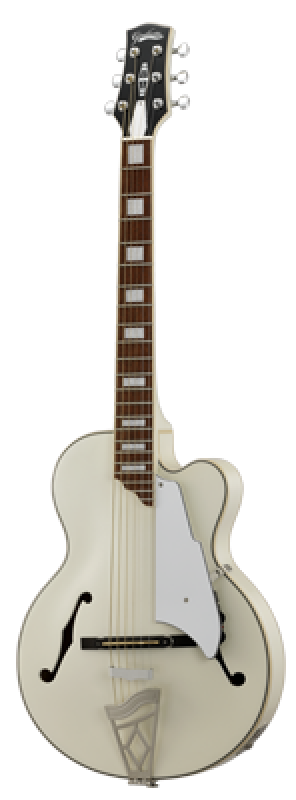 VOX E-Gitarre, halbakustisch, Giulietta, Pearl White