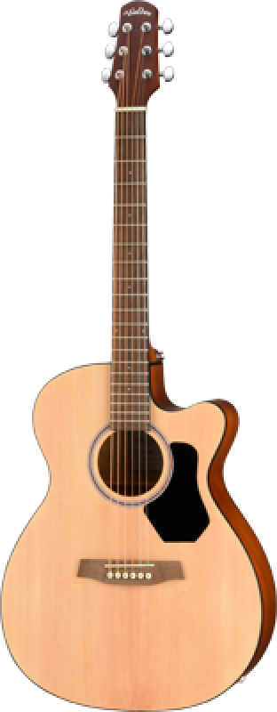 WALDEN Westerngitarre, Folk Cut, Laminat, Hawthorne, EQ, Mattlack