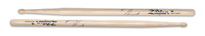 ZILDJIAN Drum Sticks, Hickory Wood Tip Serie, 5B, natur