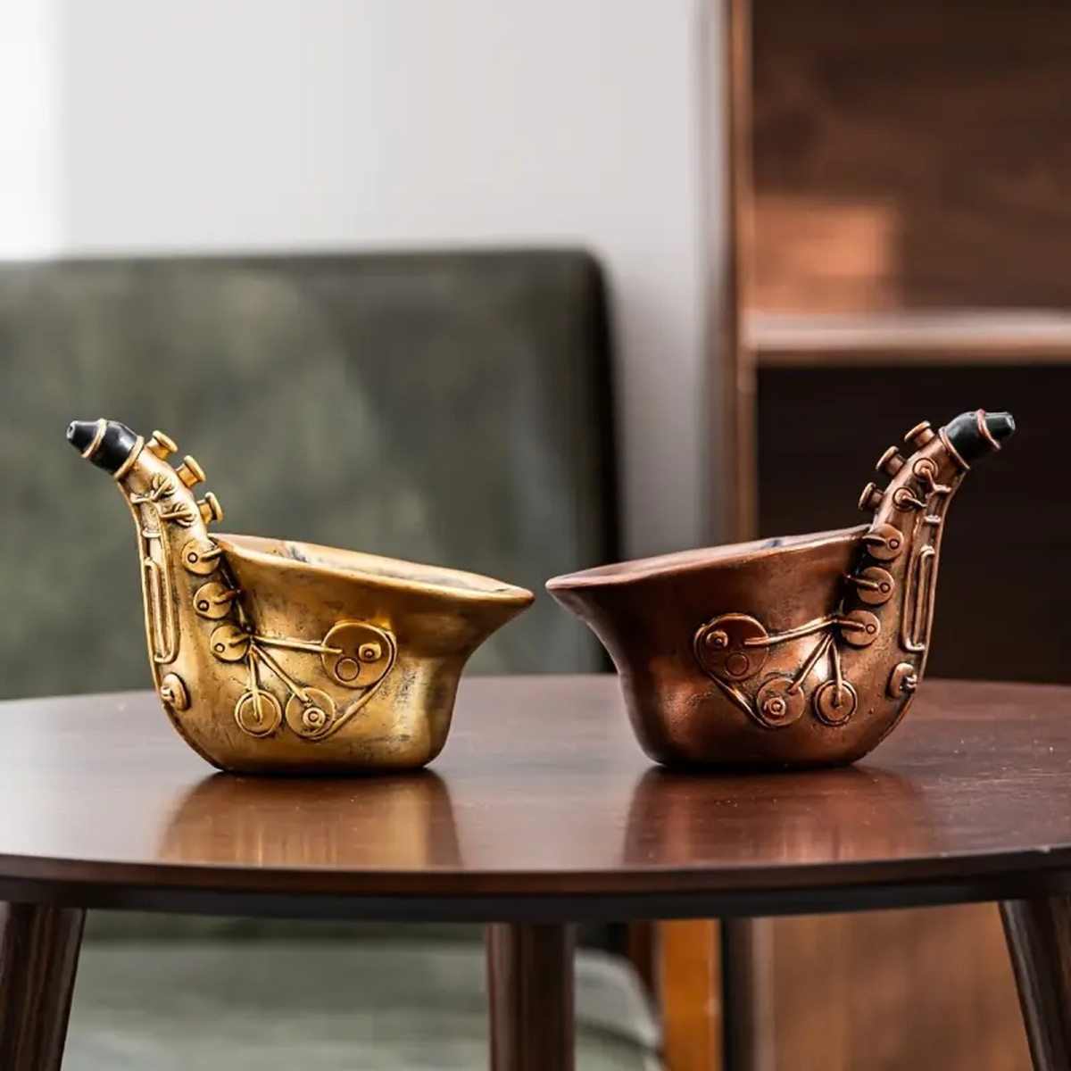 ROCK-HUS Aschenbecher Saxophon