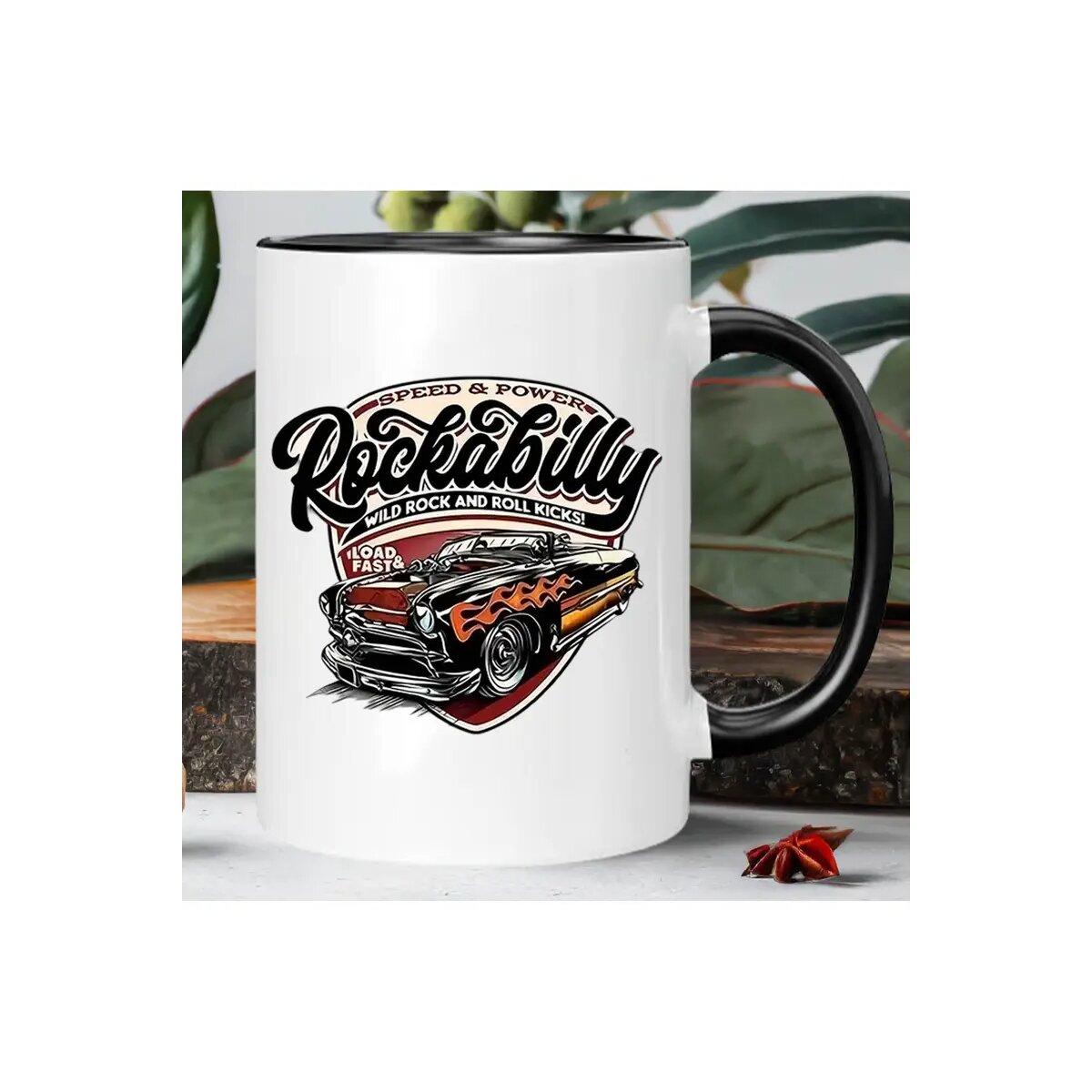 ROCK-HUS Tasse Rockabilly - Speed and Power