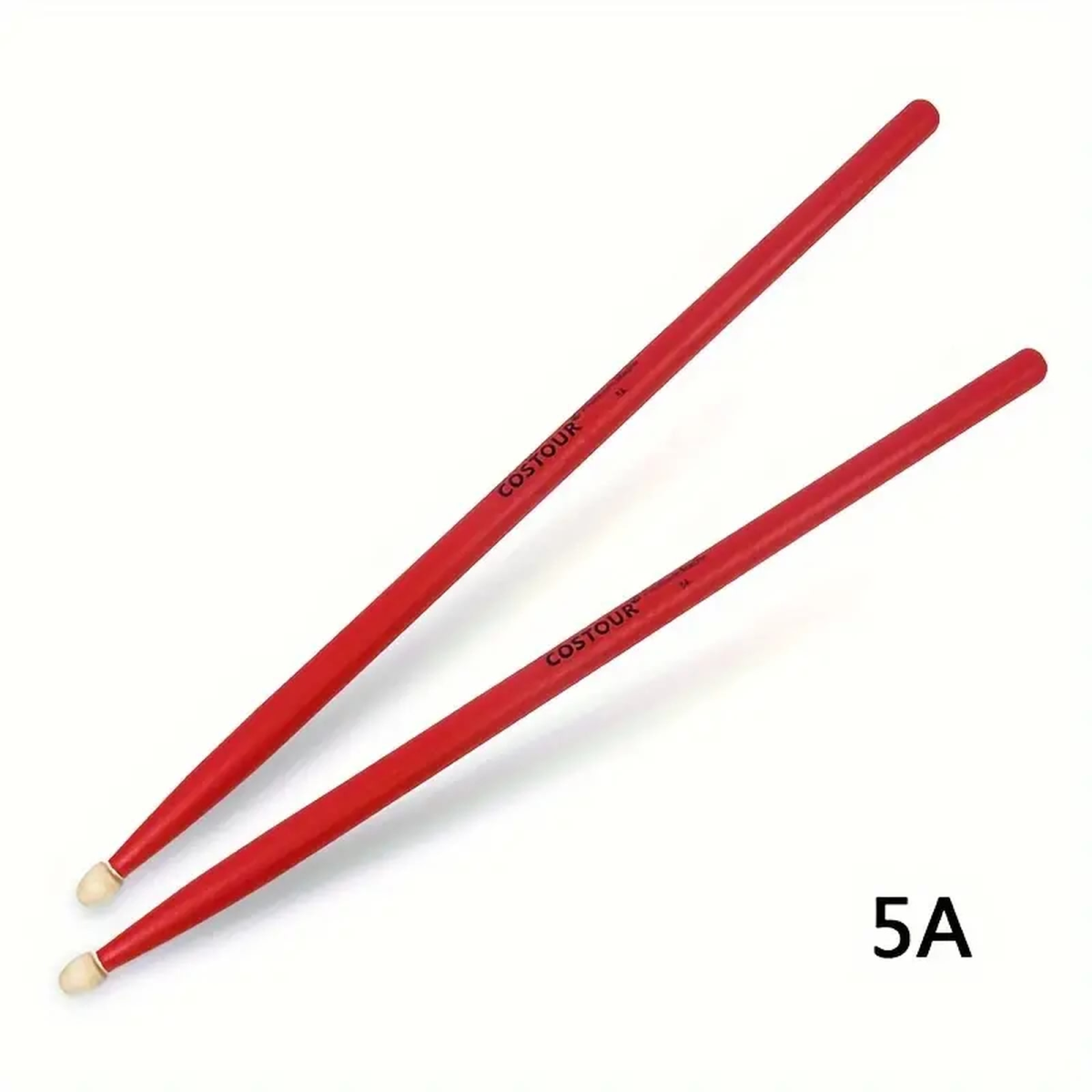 ROCK-HUS Drum-Sticks COSTOUR Rot