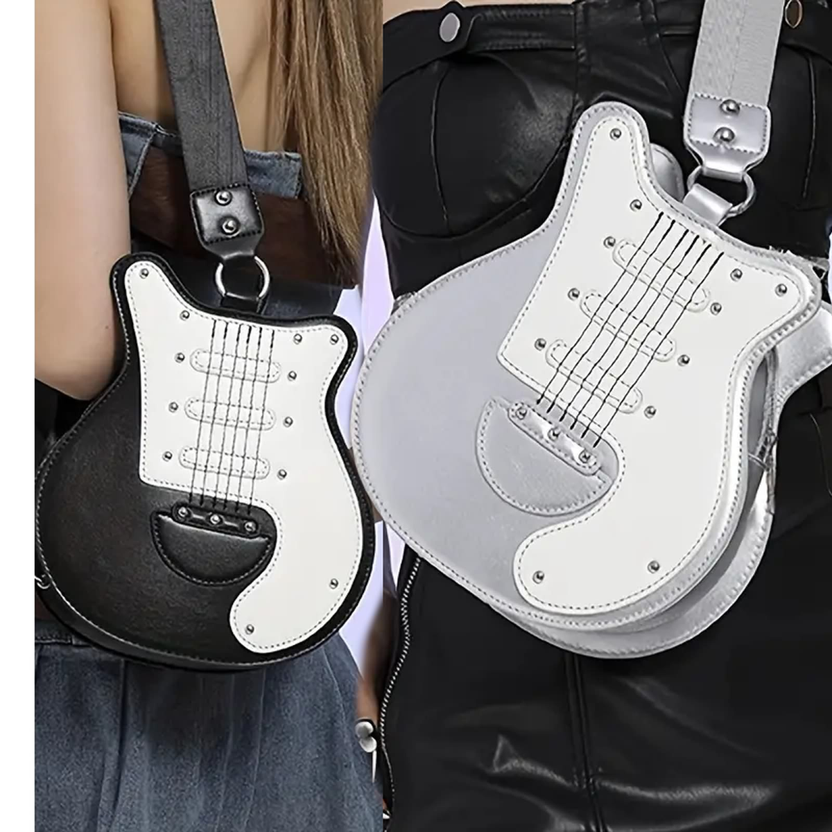 ROCK-HUS Handtasche Gitarrenform klein