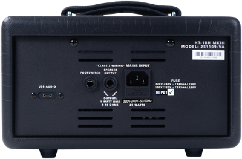 BLACKSTAR E-Gitarrentopteil, HT-1RH MkIII, 1W, Schwarz