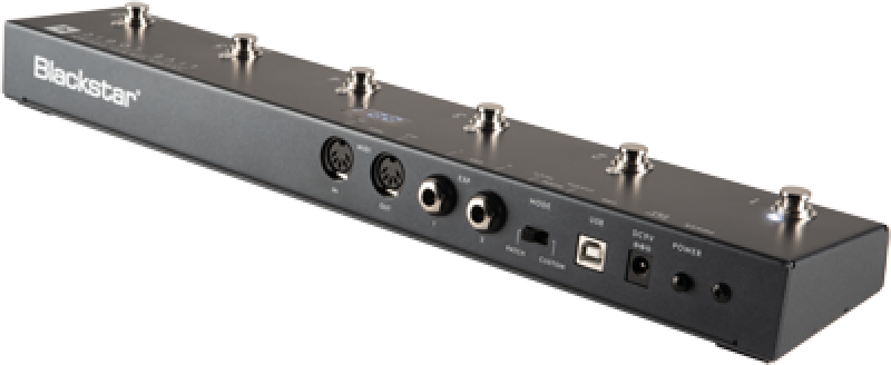 BLACKSTAR Fußschalter, Midi Controller, Live Logic, 6-fach-Schalter