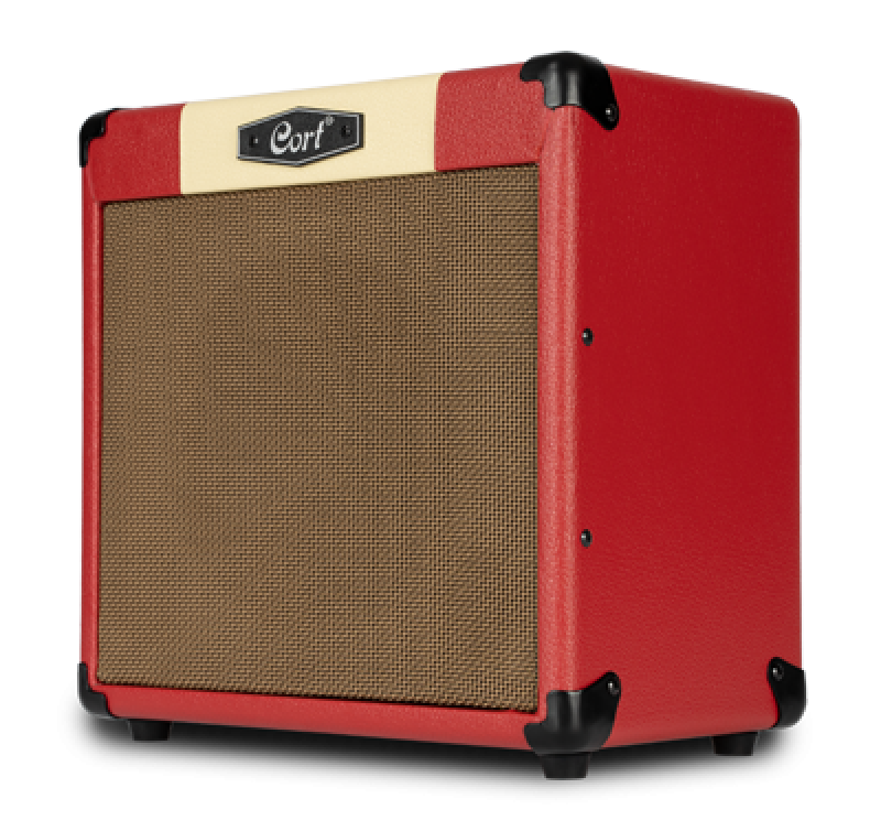 CORT E-Gitarrencombo, CM15R, Dark Red, 15 Watt