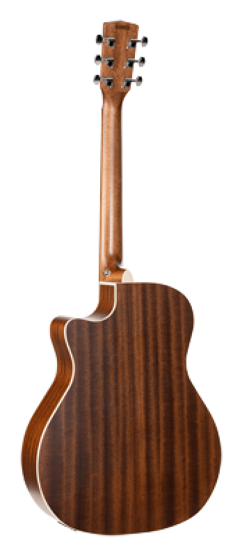 CORT Westerngitarre, GA1E, Open Pore Sunburst, Preamp