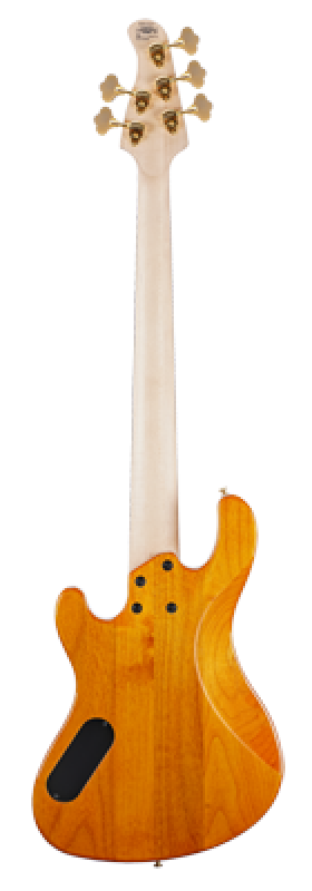 CORT Bassgitarre, Rithimic 5 Jeff Berlin, Natur, 5-Saiter