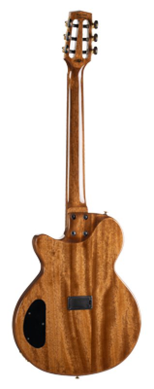 CORT E-Gitarre, Sunset Nylectric DLX, Nylon, Tobacco Sunburst, Preamp,