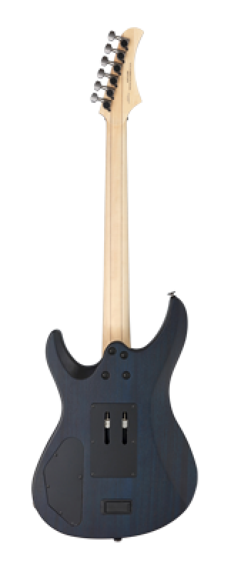 FGN E-Gitarre, J-Standard Mythic EW, Trem, Arctic Blue Flat, Softcase