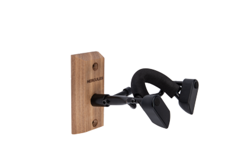 HERCULES Violinenwandhalter / Violawandhalter, AGS, kurz, Holzsockel,