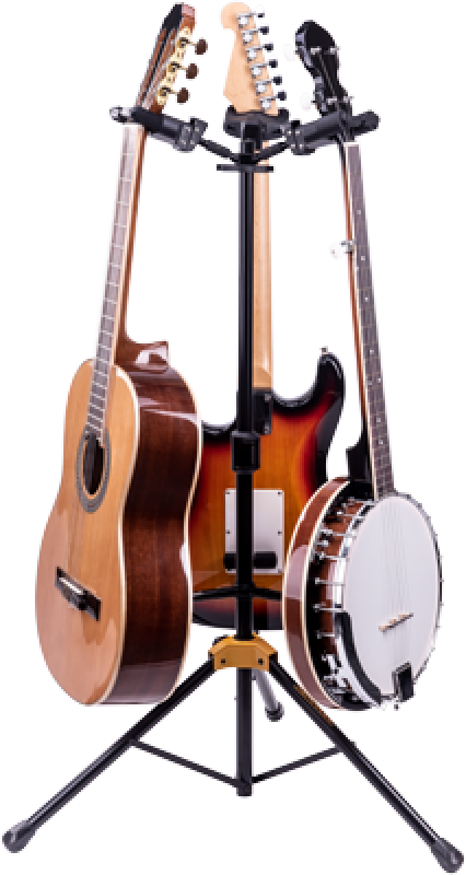 HERCULES Gitarrenständer, AGS Plus, für 3 Instrumente