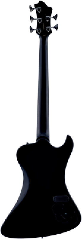 HAGSTROM E-Bass, Nekromant 5, Black Gloss, Linkshänder