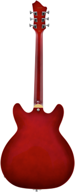 HAGSTROM E-Gitarre, Viking, Transparent Cherry