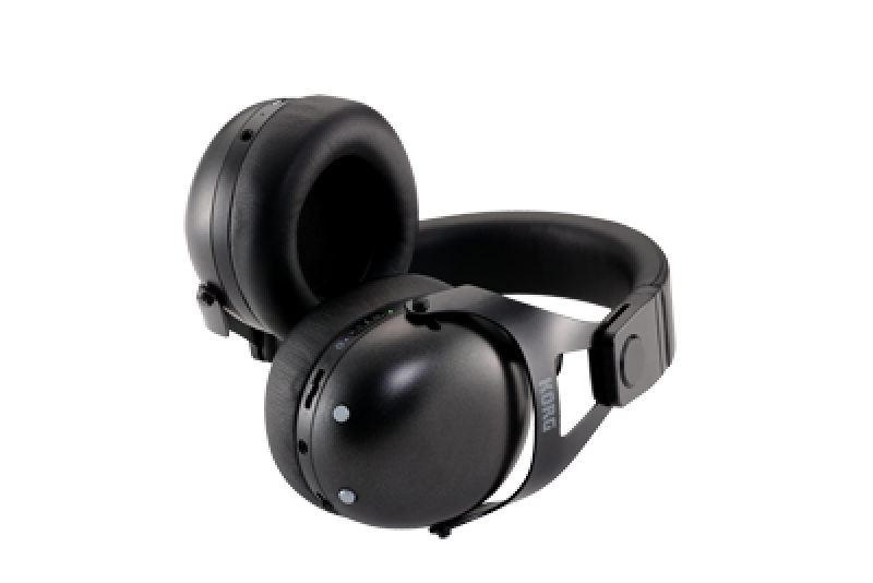 KORG Kopfhörer, NC-Q1, Noise Cancelling, Bluetooth, schwarz, für DJs