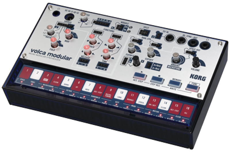 KORG Synthesizer, analog, volca modular, semi-modular, Sequenzer, Patc