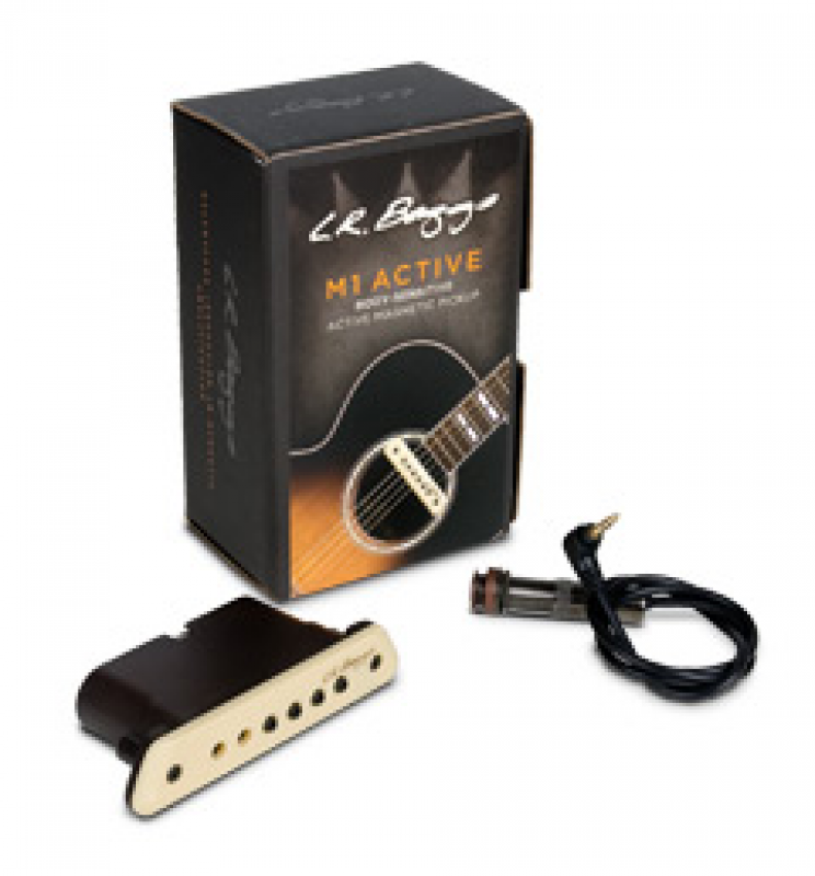 L.R.BAGGS Pickup, M1A L, aktiv, für Schalllochmontage, Linkshänder