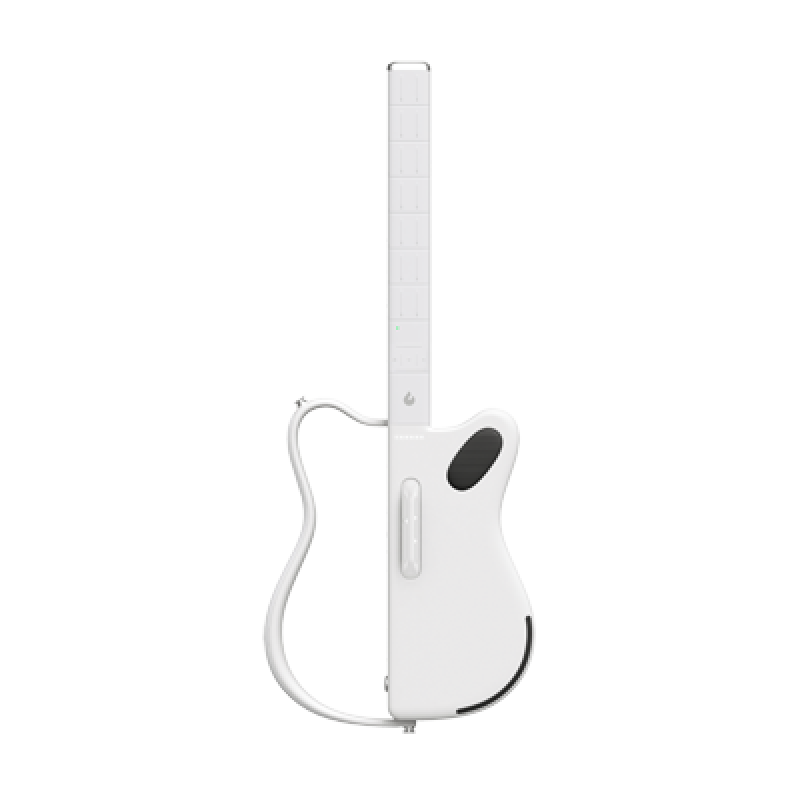 LAVA Sampler Guitar, Genie, weiß, Custom Travel Koffer