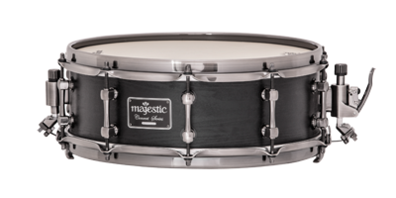 MAJESTIC Konzert Snare, Concert Black Series, 14"x5", Ahorn, schwarz v