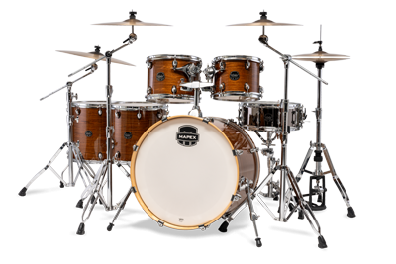 MAPEX Shellset, Armory, Stage+, mit Rosette, Roasted Chestnut #WJ