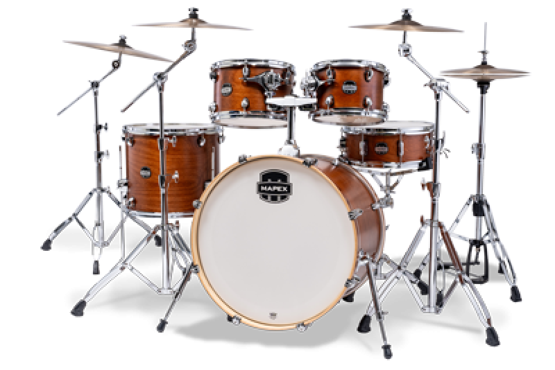 MAPEX Shellset, Mars Maple, Stage, Cortado Satin #WM