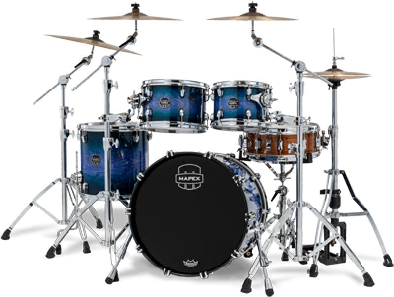 MAPEX Shellset, Saturn VI, Fusion, Cobalt Burst #XQ