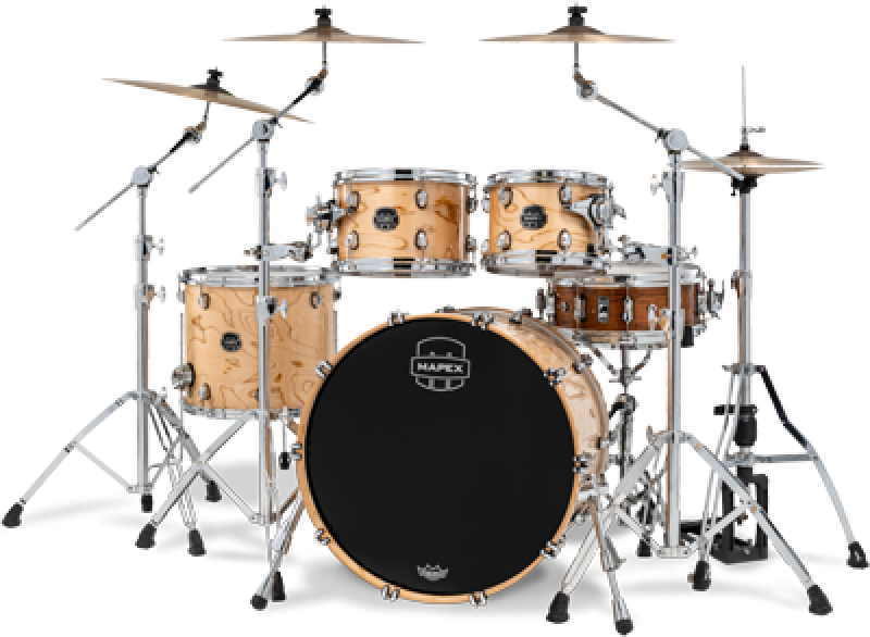 MAPEX Shellset, Saturn VI, Stage, Exotic Natural Burl #XN