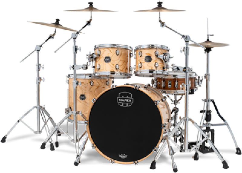 MAPEX Shellset, Saturn VI, Stage, Exotic Natural Burl #XN