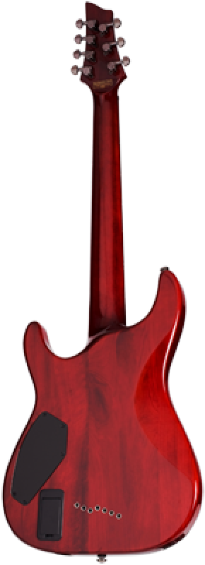 SCHECTER E-Gitarre, Hellraiser C-7 FR, Black Cherry