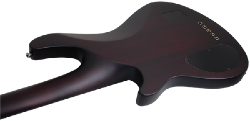 SCHECTER Bassgitarre, Hellraiser Extreme-5, Crimson Red Burst Satin