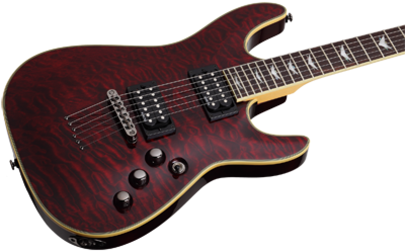 SCHECTER E-Gitarre, Omen Extreme 6, Black Cherry