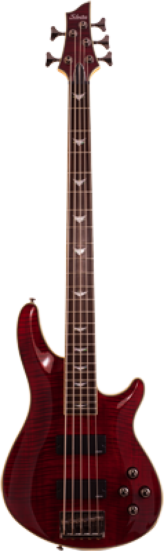 SCHECTER Bassgitarre, Omen Extreme-5, Black Cherry