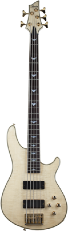 SCHECTER Bassgitarre, Omen Extreme-5, Gloss Natural