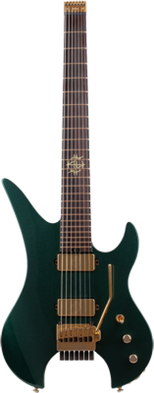 SCHECTER E-Gitarre, Synyster Gates Custom-7 TR Headless, Oak Green Met