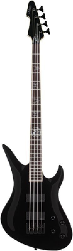 SCHECTER Bassgitarre, Signature Dale Stewart Avenger, Gloss Black