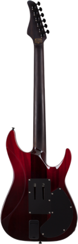 SCHECTER E-Gitarre, Reaper 6 Elite FR S, Blood Burst, Linkshänder