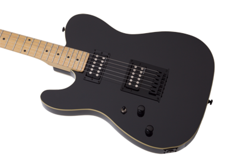 SCHECTER E-Gitarre, Vintage PT, Gloss Black, Linkshänder