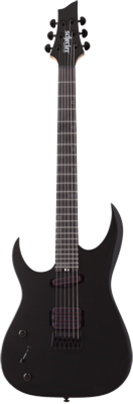SCHECTER E-Gitarre, Sunset-6 Triad, Gloss Black, Linkshänder