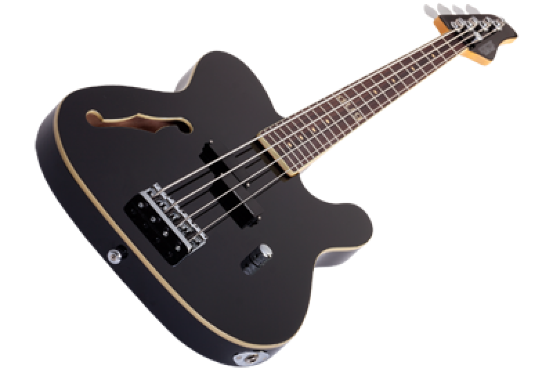 SCHECTER Bassgitarre, Signature dUg Pinnick Baron-H, Gloss Black