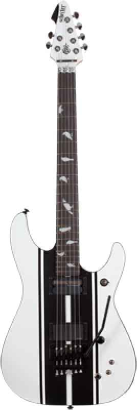 SCHECTER E-Gitarre, Signature DJ Ashba, Satin White