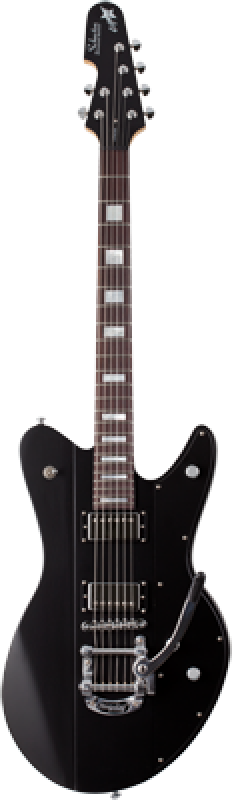 SCHECTER E-Gitarre, Robert Smith UltraCure, Black Pearl