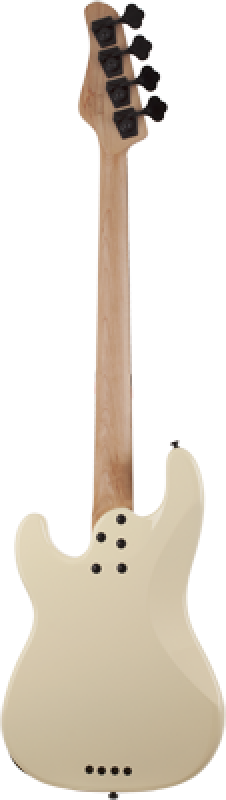 SCHECTER Bassgitarre, P-4, Ivory