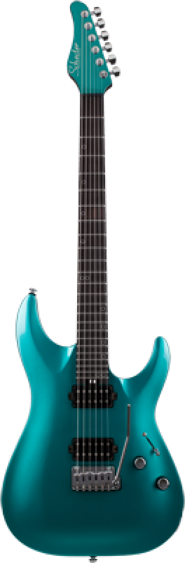 SCHECTER E-Gitarre, Signature Aaron Marshall AM-6 Tremolo, Arctic Jade