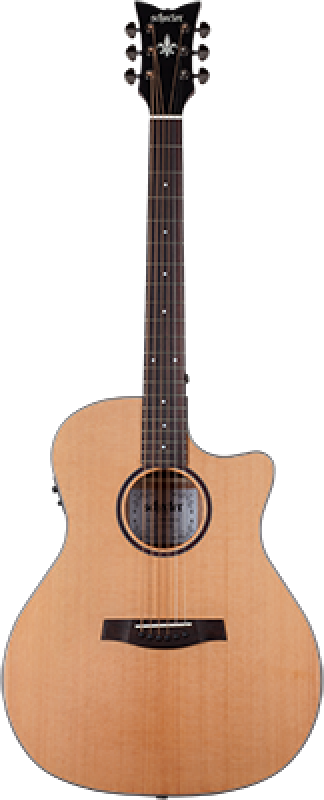 SCHECTER Westerngitarre, Orleans Studio, Natural Satin