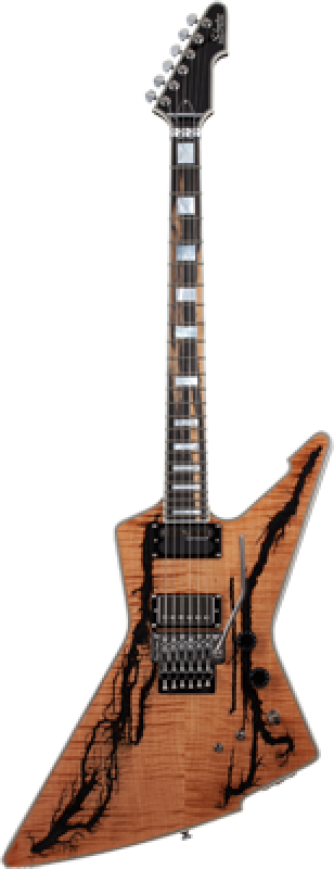 SCHECTER E-Gitarre, E-1 FR S Electro Resin, Gloss Natural