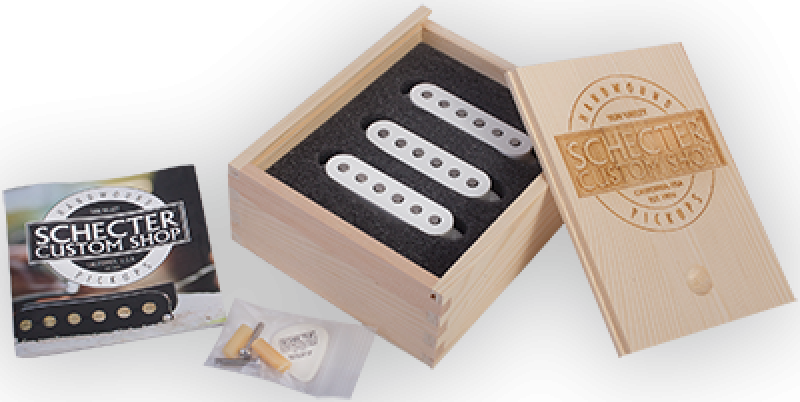 SCHECTER Pickup, Sultan SET, Universal, White