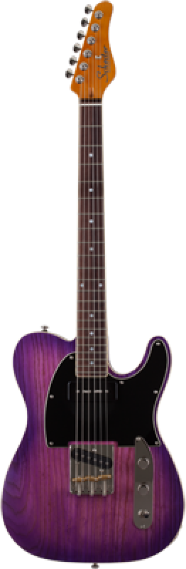 SCHECTER E-Gitarre, PT Special, Purple Burst Pearl, Palisander