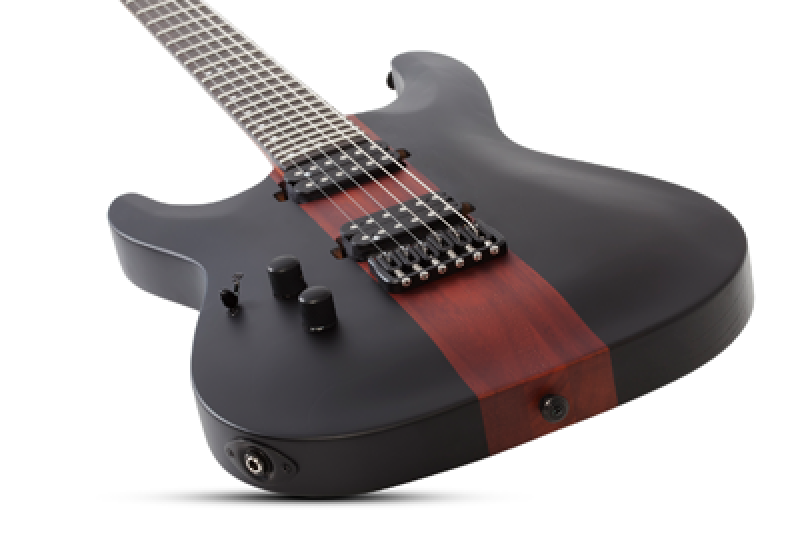 SCHECTER E-Gitarre, Signature, C-1 Rob Scallon, Dark Roast, Linkshände