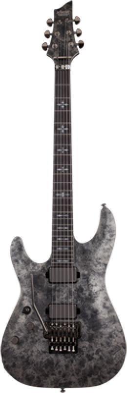 SCHECTER E-Gitarre, Signature, Ernie C C-1, Satin Black Reign, LH